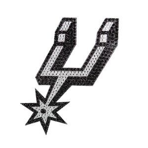 NBA San Antonio Spurs Bling Emblem Adhesive Decal